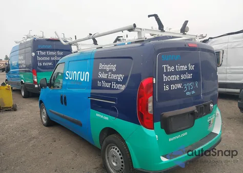 2022 Ram Promaster City Cargo Van из США, поврежденный, VIN ZFBHRFAB0N6W37568